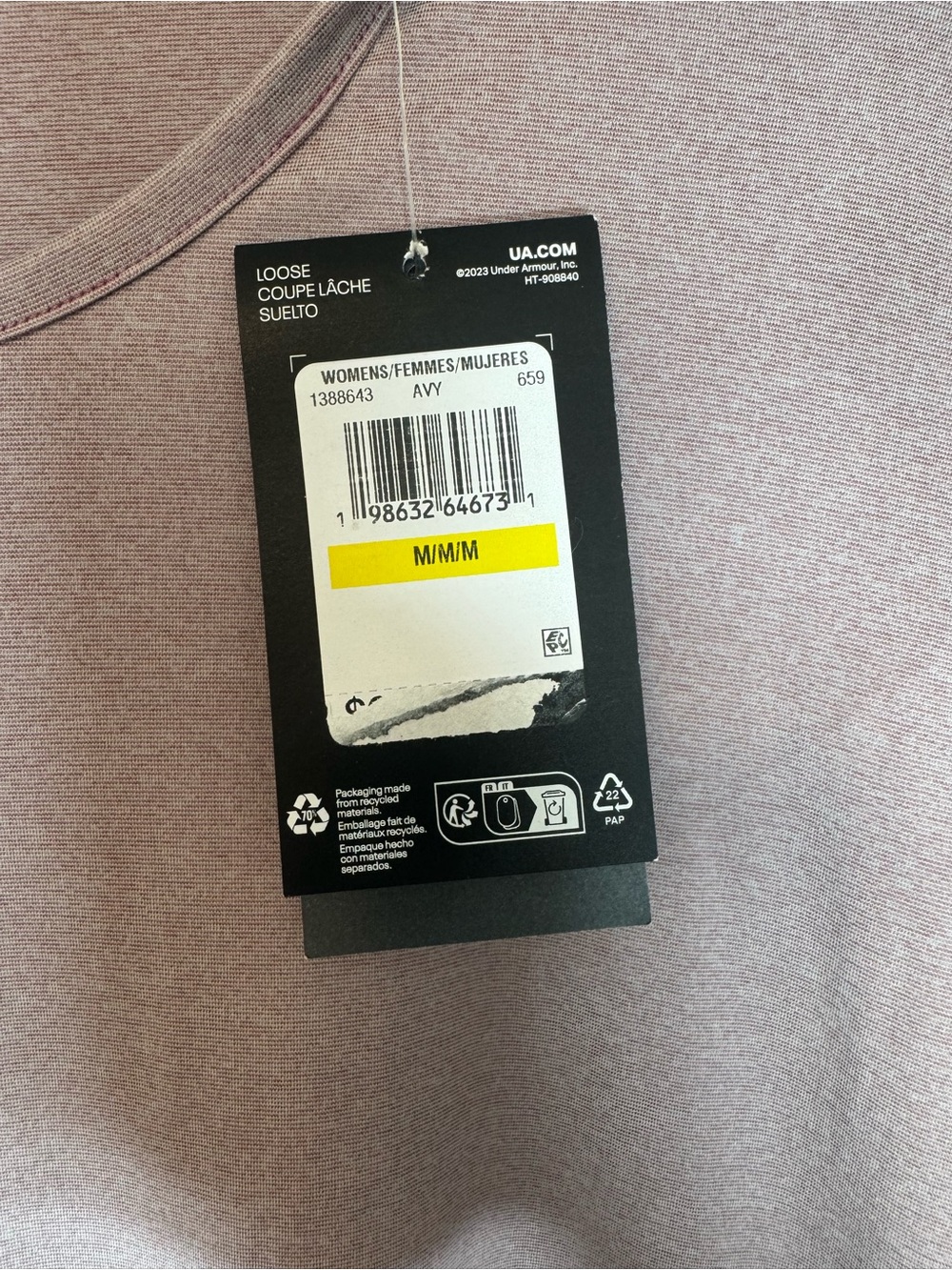 NWT Under Armour Vanish Energy Women’s Long Sleeve Medium - Picture 6 of 11
